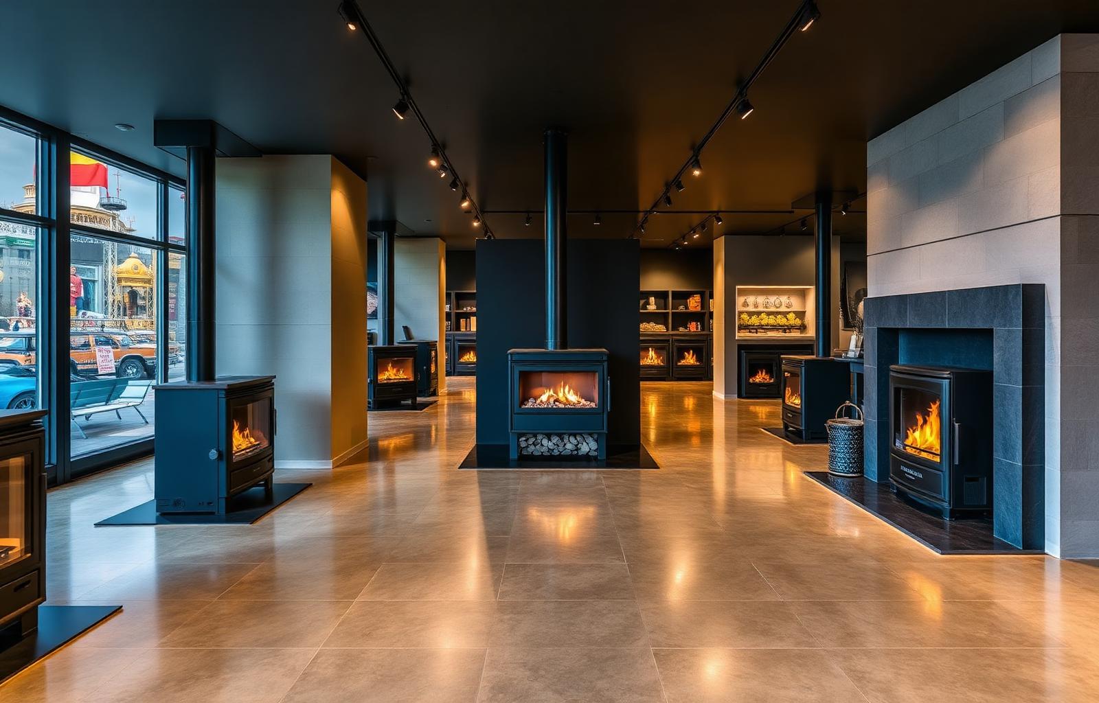The Home of Heating Bangor showroom